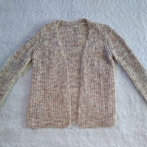Maurices Silver Tinsel Cardigan Sweater